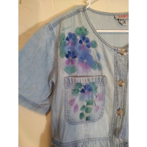 Fads Vintage Button-up Maxi Dress - Picture 3 of 8